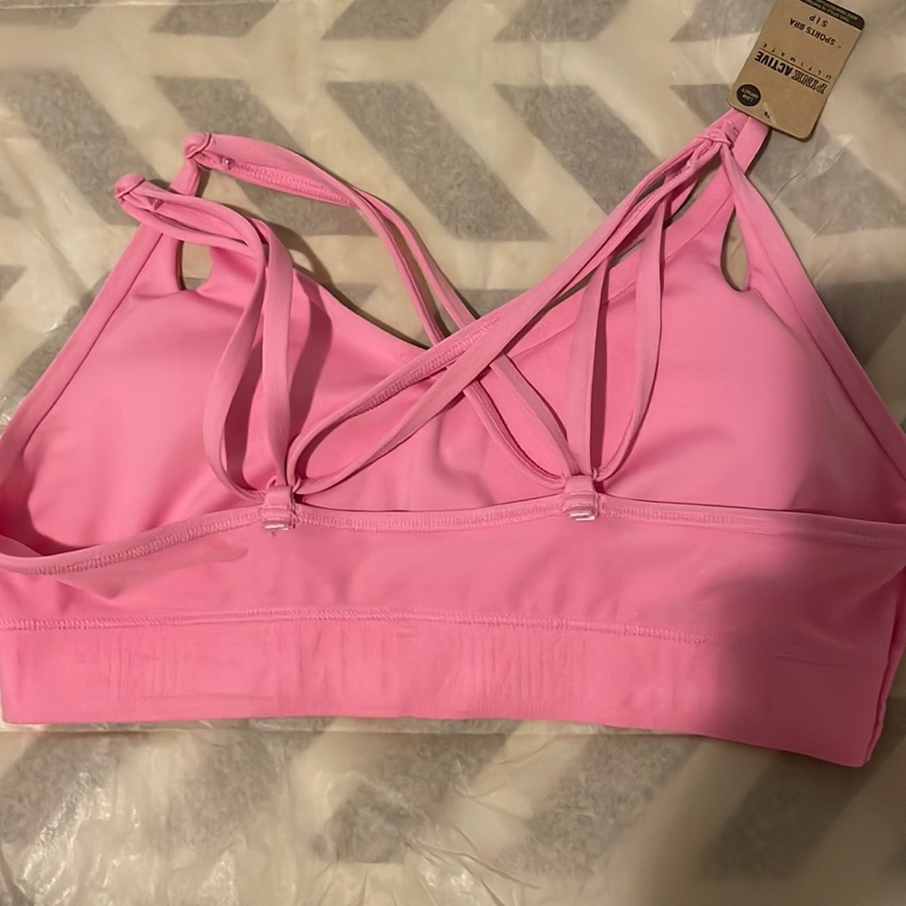 Pink bralette from Victoria secret